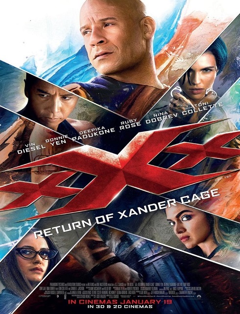 فيلم xXx Return of Xander Cage 2017 مترجم اون لاين